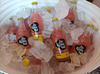 Kombucha Lima Frambuesa Jengibre. 330cc