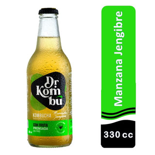 Kombucha de Manzana + Jengibre. 330cc