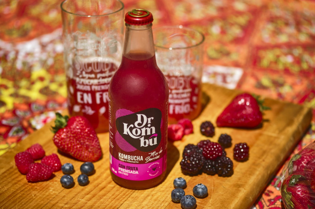Kombucha de Mix de Berries. 330cc